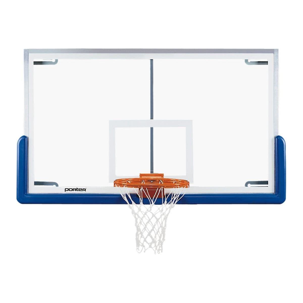 Porter 72"X42" Glass Pro Strut Basketball Backboard Package 20410CXX