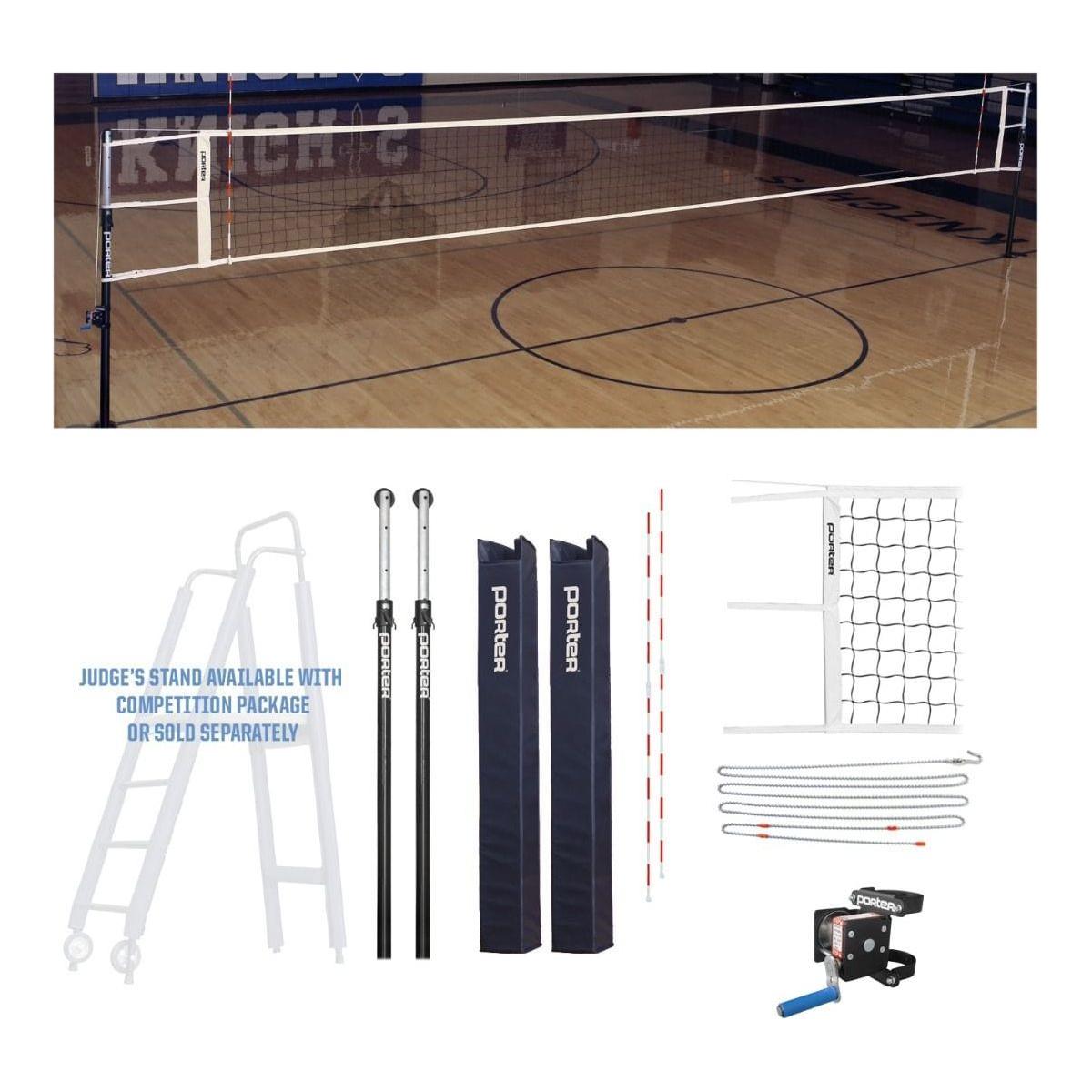 Porter Powr Hybrid Volleyball System Competition Package 10931