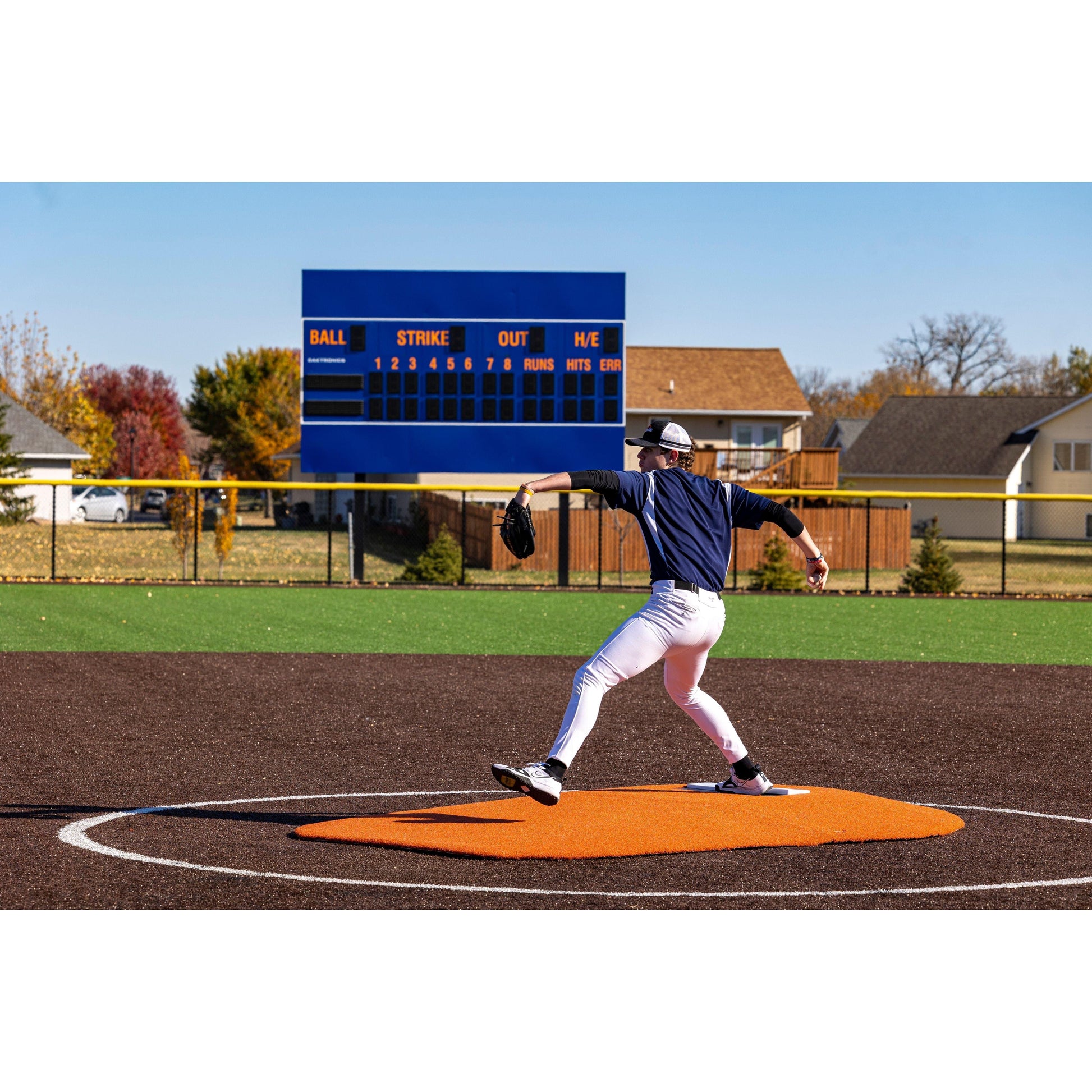 Portolite 6" Oversized Two-Piece Baseball Portable Pitching Mound 61252PC