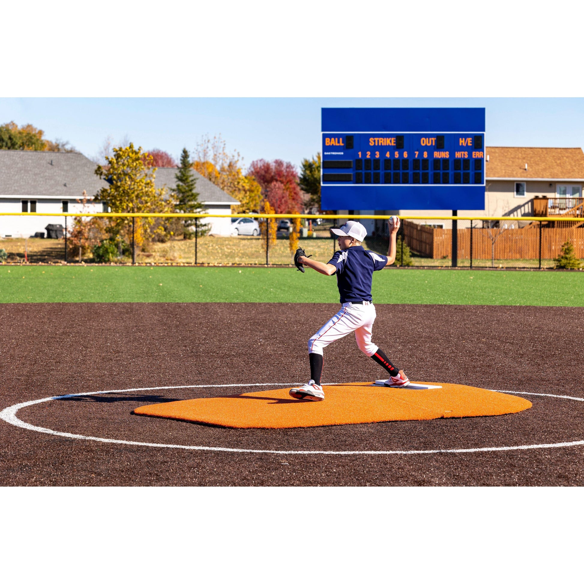 Portolite 6" Oversized Two-Piece Baseball Portable Pitching Mound 61252PC