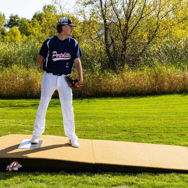 Portolite 10in Oversized Two-Piece Practice Mound