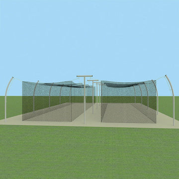 Power Play Pro Batting Cage Frame Only - 55' - 70'