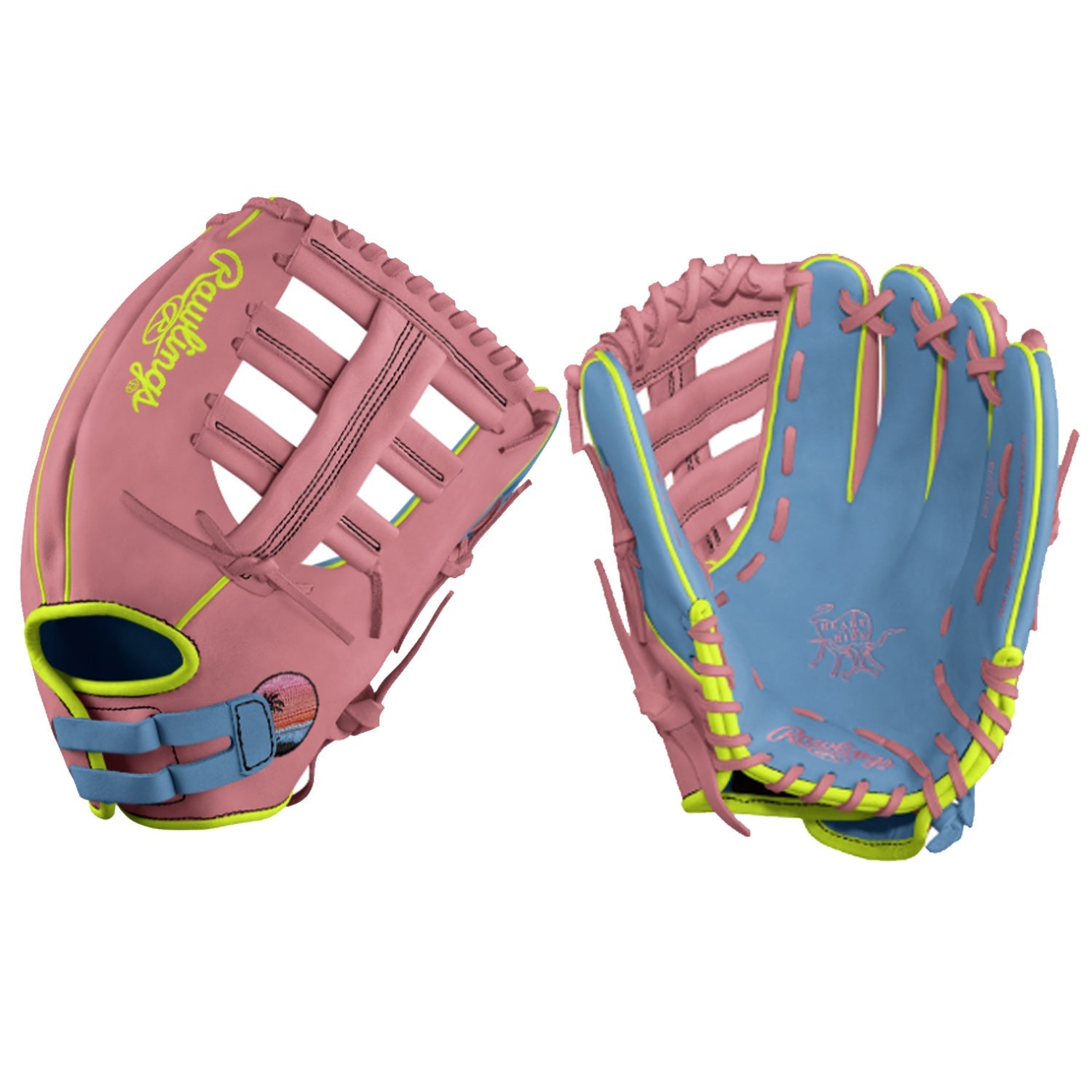 PRO130SB Sunset Heart of the Hide Exclusive 13" Softball Glove
