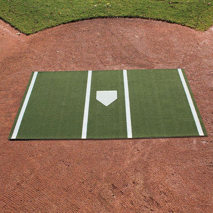 ProMounds 12' X 7' Batting Mat Pro With Inlaid Home Plate