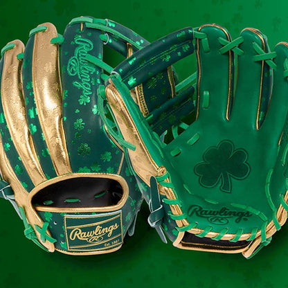 Rawlings PROR-LUCKYIX St. Patrick's Day Pro Lucky Heart of the Hide 11.5" Baseball Glove