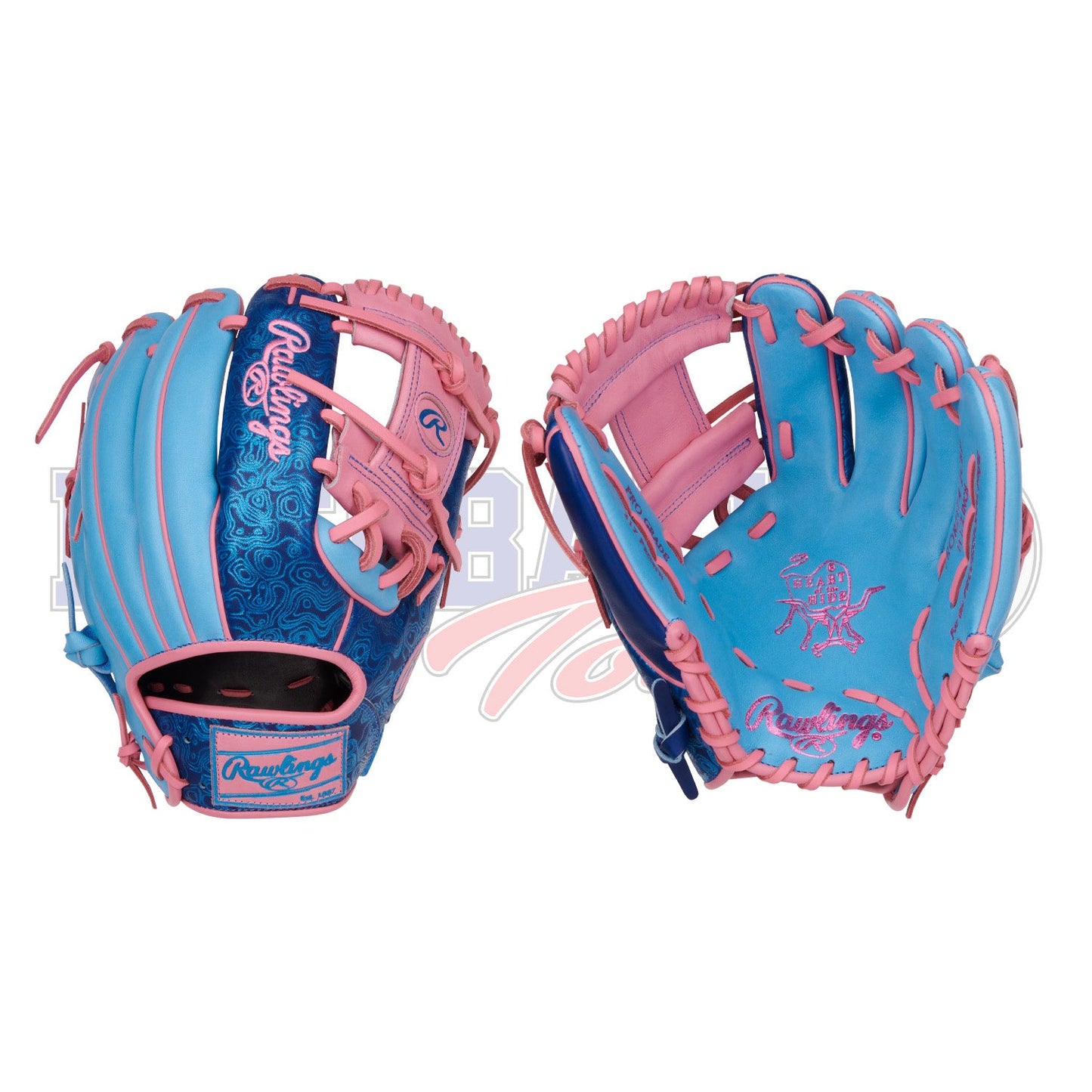 PROR2174-2CBP Heart of the Hide Vibrant Series 11.5" Baseball Glove