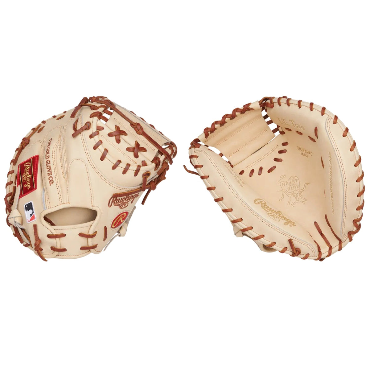 Rawlings PRORYM4C Heart of the Hide 34" Catcher's Baseball Mitt
