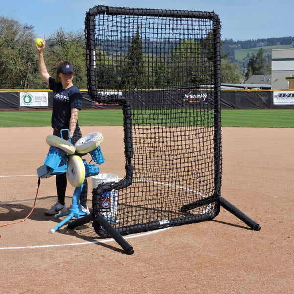 Protector C Screen for Softball with Wheels