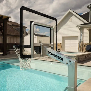 Dominator Aluminum Poolside Inground Basketball Hoop