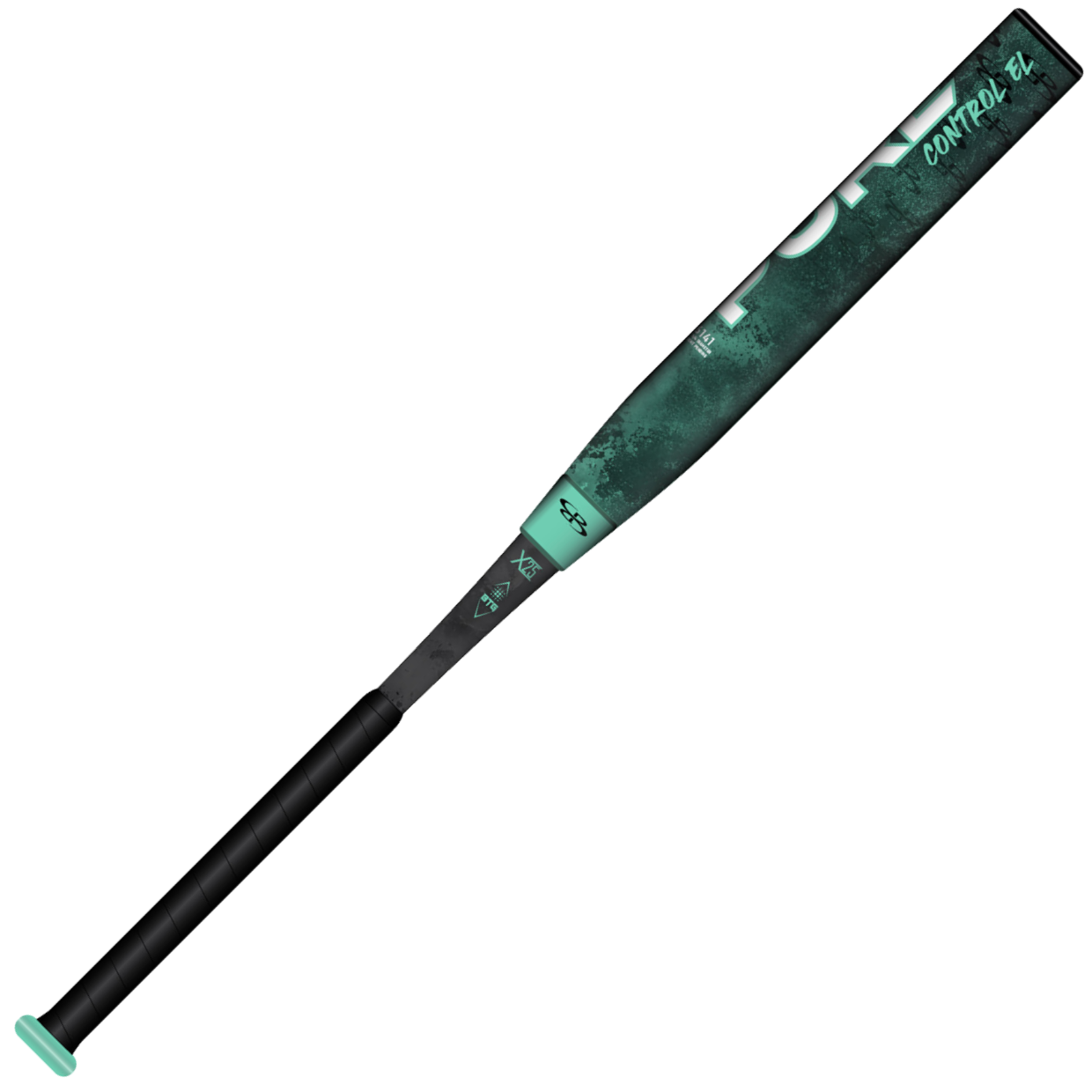 2026 BoombahPure Pure12 Teal Control 12" Balanced NSA USSSA Slowpitch Softball Bat: M2B0-6141 TL