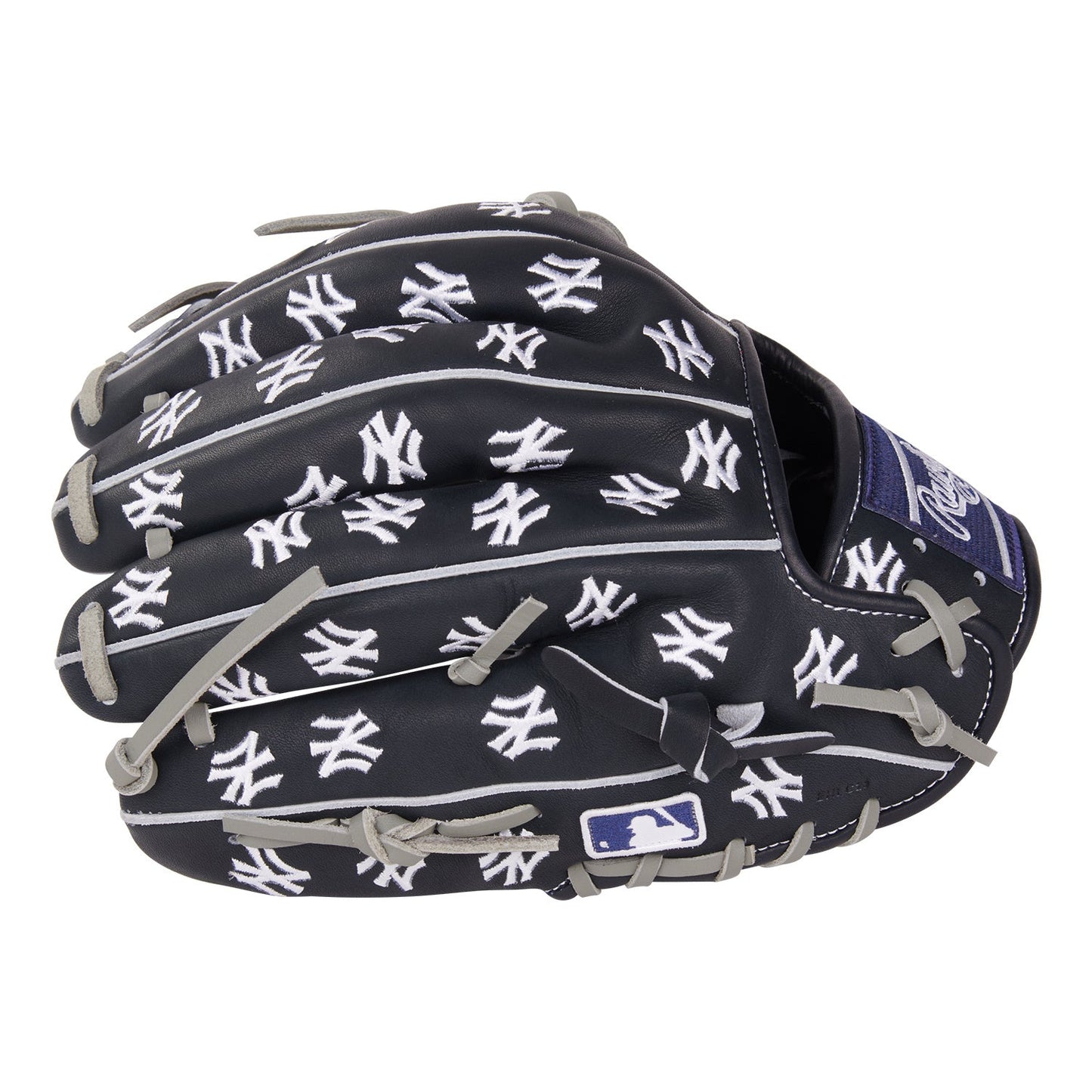 PRO205-2NYY Heart of the Hide MLB Micro Logo New York Yankees 11.75" Baseball Glove