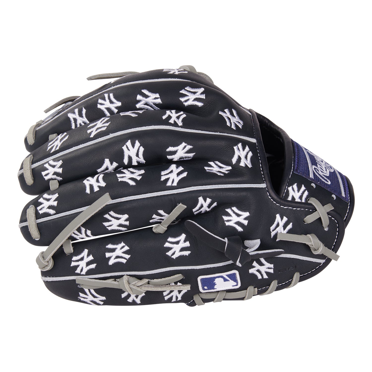 PRO205-2NYY Heart of the Hide MLB Micro Logo New York Yankees 11.75" Baseball Glove