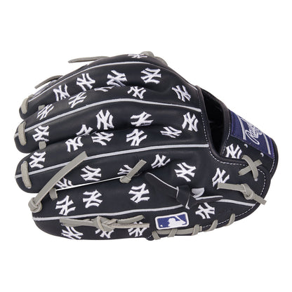 PRO205-2NYY Heart of the Hide MLB Micro Logo New York Yankees 11.75" Baseball Glove