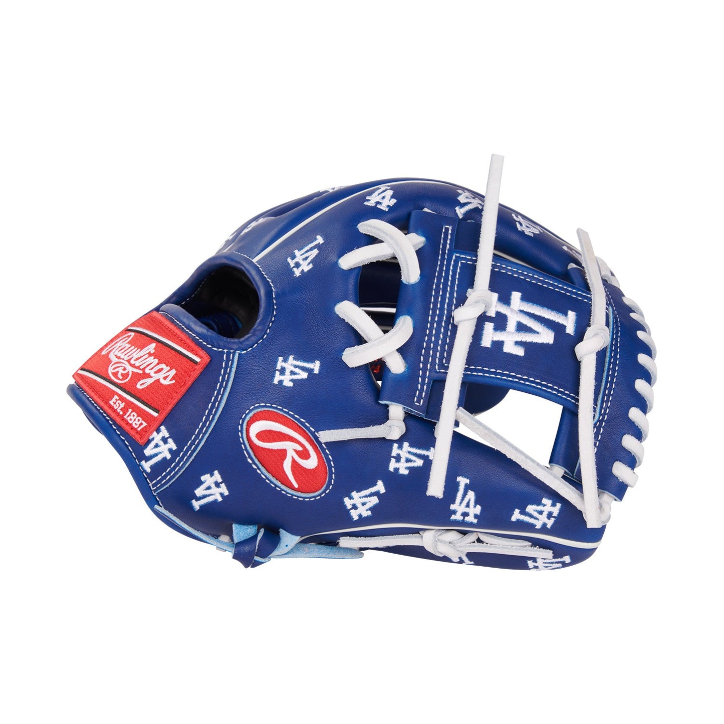 PRO205-2LAD Heart of the Hide MLB Micro Logo Los Angeles Dodgers 11.75" Baseball Glove