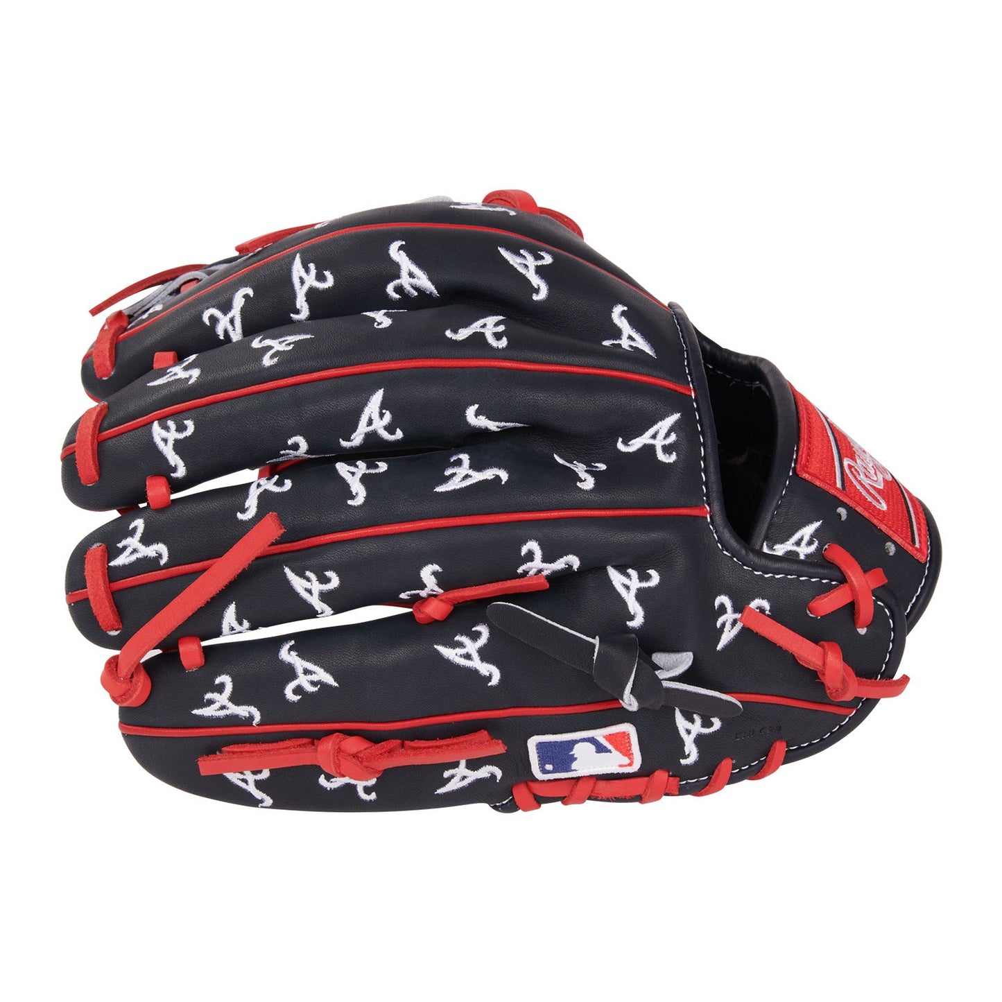 PRO205-2ATL Heart of the Hide MLB Micro Logo Atlanta Braves 11.75" Baseball Glove