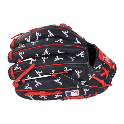 PRO205-2ATL Heart of the Hide MLB Micro Logo Atlanta Braves 11.75" Baseball Glove