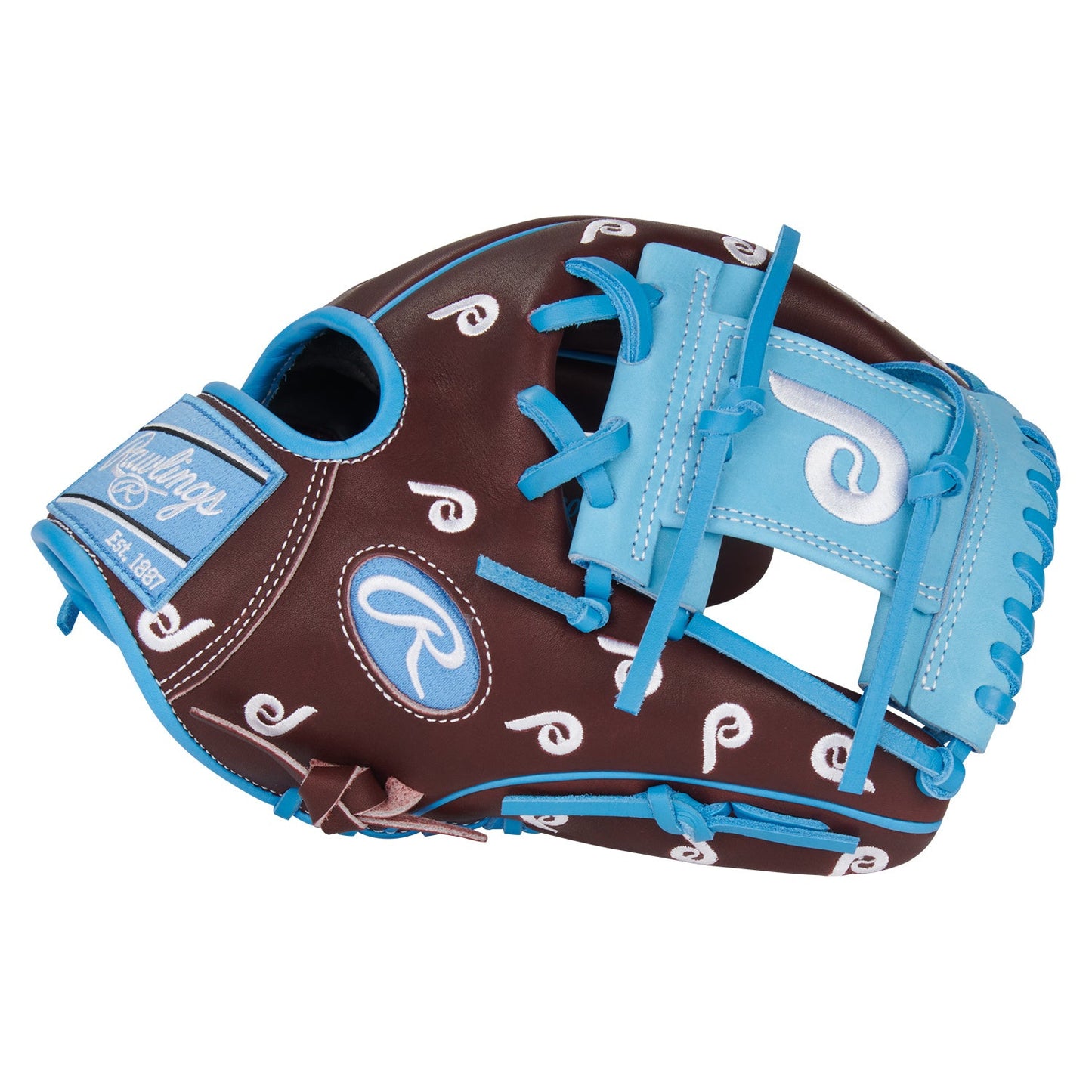 PRO205-2PHI Heart of the Hide MLB Micro Logo Philadelphia Phillies 11.75" Baseball Glove