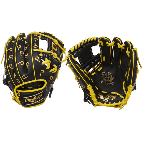 PRO205-2PIT Heart of the Hide MLB Micro Logo Pittsburgh Pirates 11.75" Baseball Glove