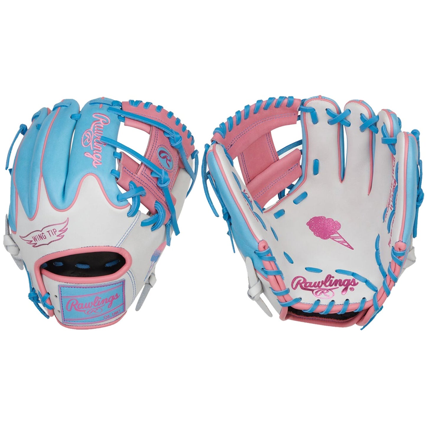 PROR204W-2WCB Cotton Candy Limited Edition 11.5" Baseball Glove