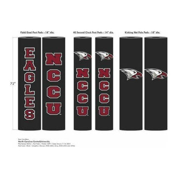 Rae Crowther 6’ Goal Post Pads w/ Lettering GPP18