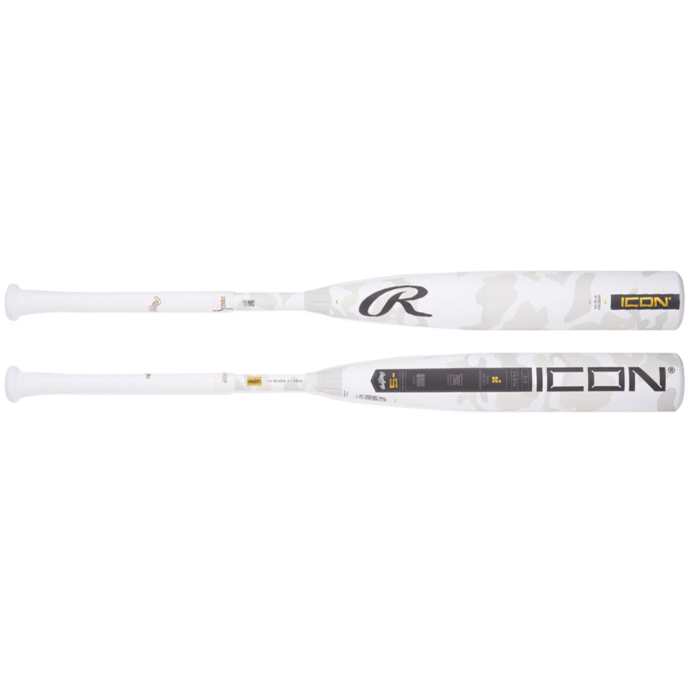 RUT5I5 Icon  (-5) USSSA 2 3/4" Barrel Youth Baseball Bat