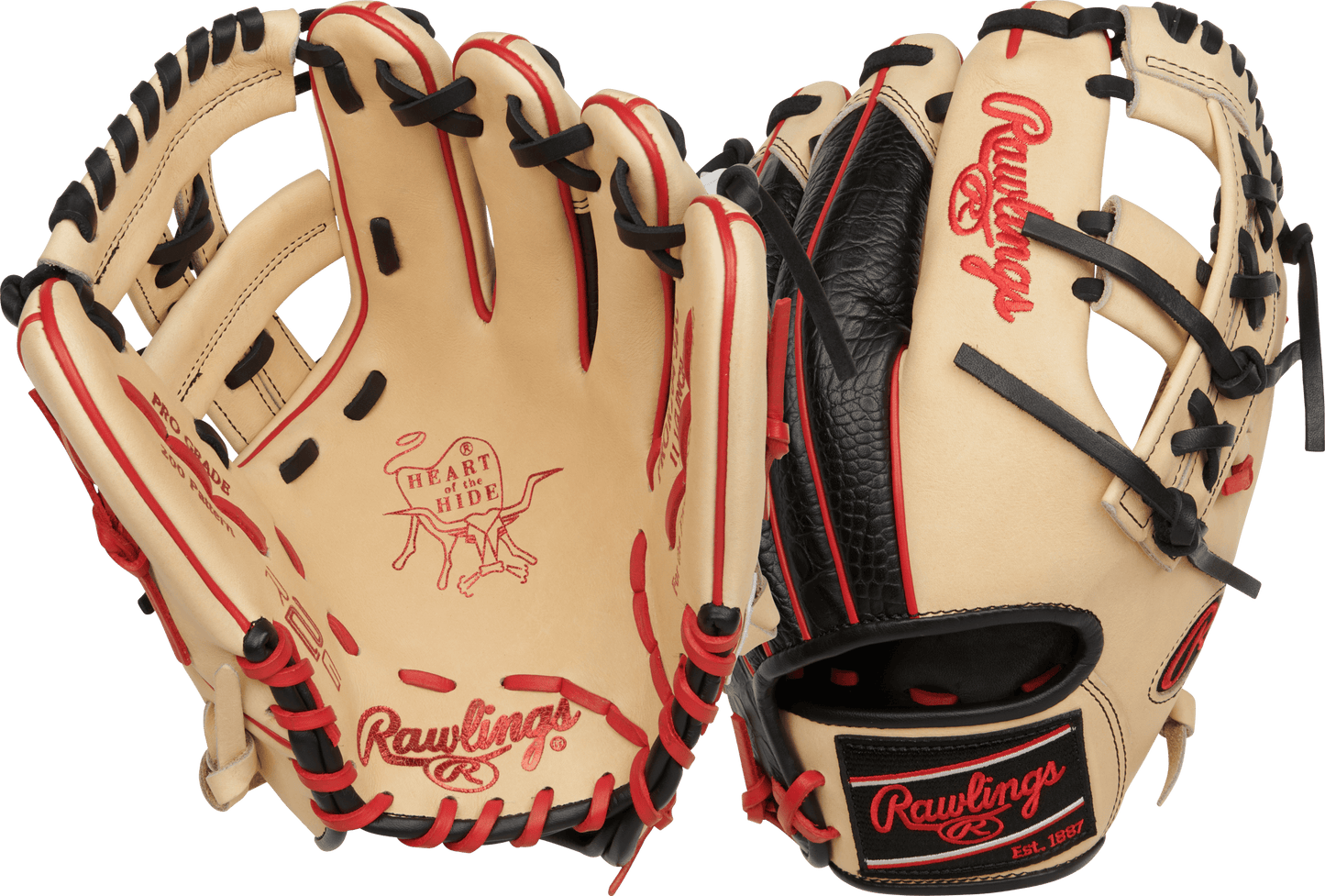 Rawlings Heart of the Hide 11.5" Baseball Fielding Glove - RPROR204-32C
