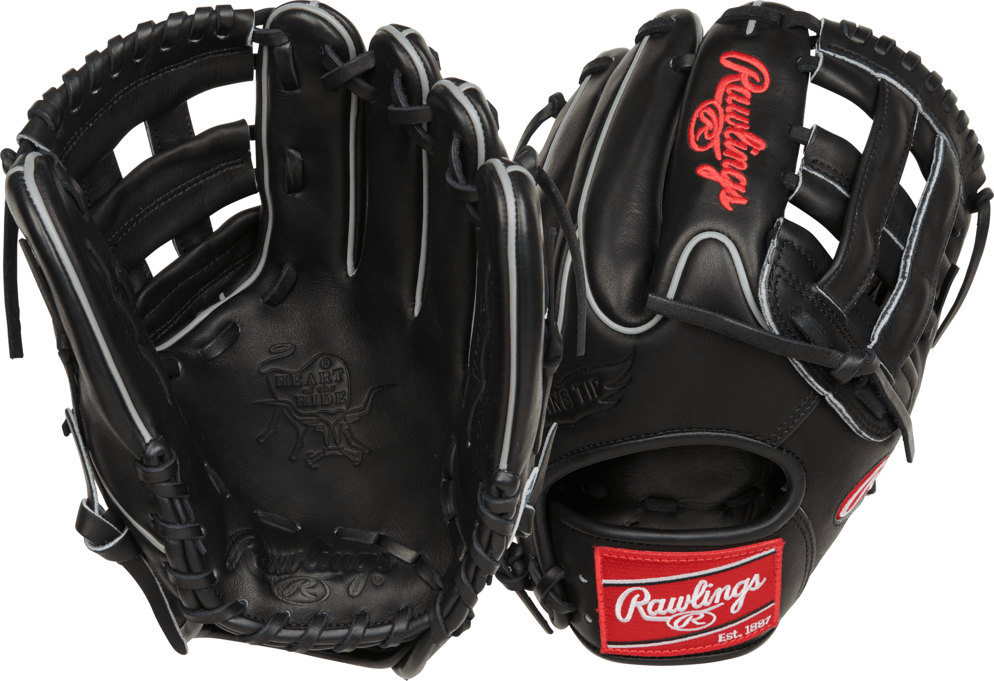 Rawlings Heart of the Hide 11.75" Traditional Series Baseball Fielding Glove - RPROT205W-6B