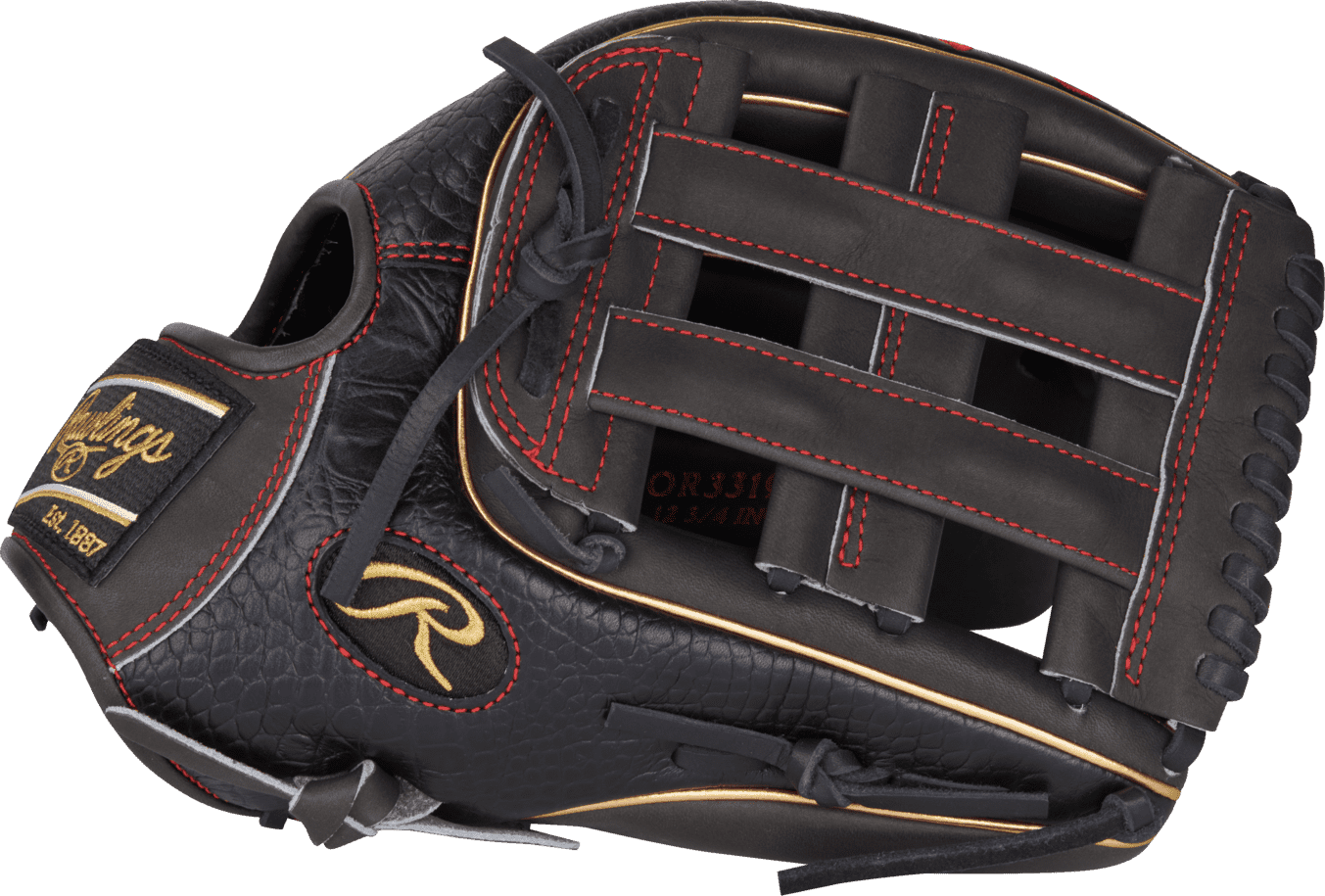 Rawlings Heart of the Hide 12.75" Baseball Fielding Glove - PROR3319-6DS