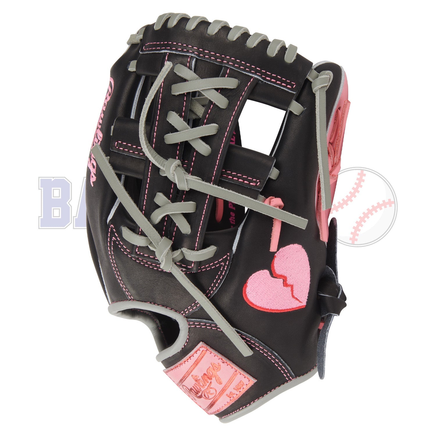 PRORNP4-32B Heart of the Hide Valentine's Day Broken Heart Limited Edition 11.5" Baseball Glove