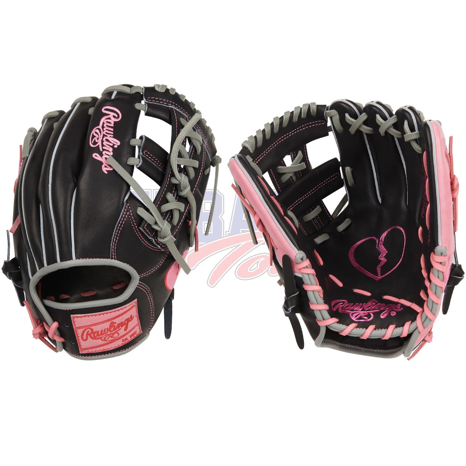 PRORNP4-32B Heart of the Hide Valentine's Day Broken Heart Limited Edition 11.5" Baseball Glove