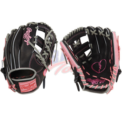 PRORNP4-32B Heart of the Hide Valentine's Day Broken Heart Limited Edition 11.5" Baseball Glove