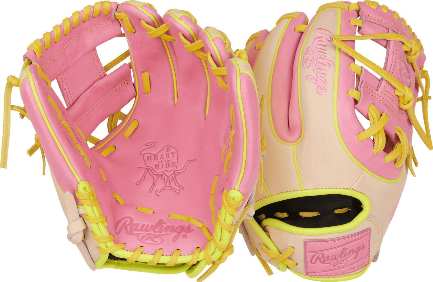 Rawlings Heart of the Hide Color Sync 11.25" Baseball Fielding Glove - PROR312U-2P