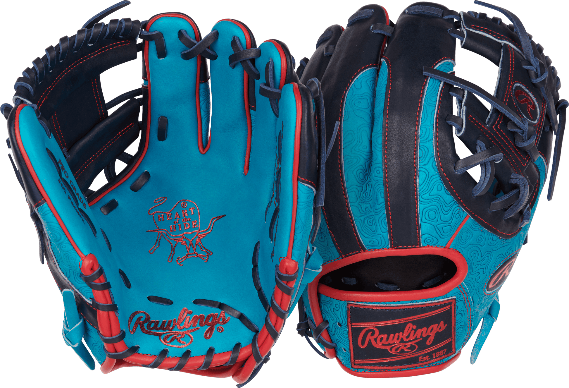 Rawlings Heart of the Hide Color Sync 11.5" Baseball Fielding Glove - PROR204-2TE