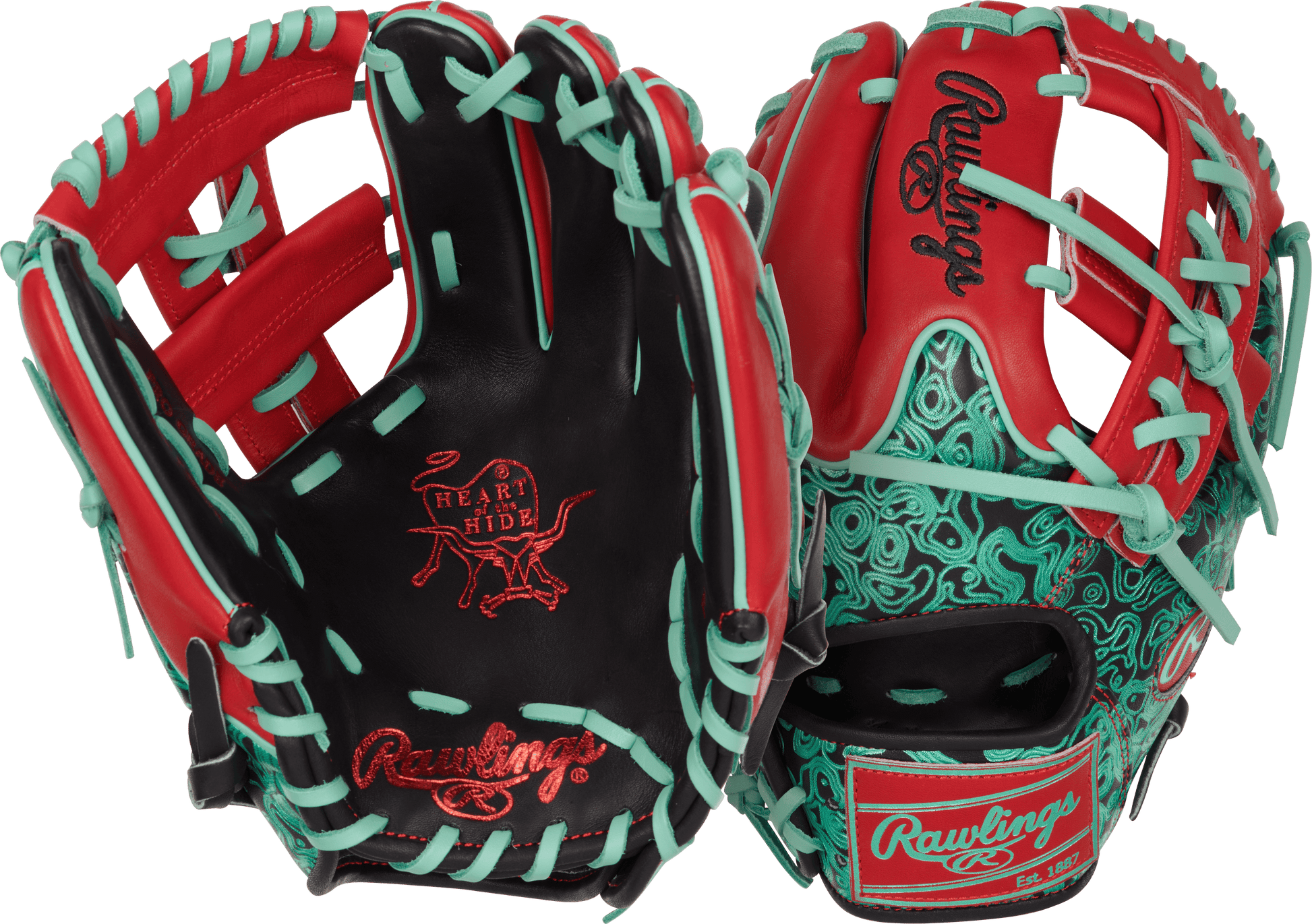 Rawlings Heart of the Hide Color Sync 11.5" Baseball Fielding Glove - PROR204W-32BS