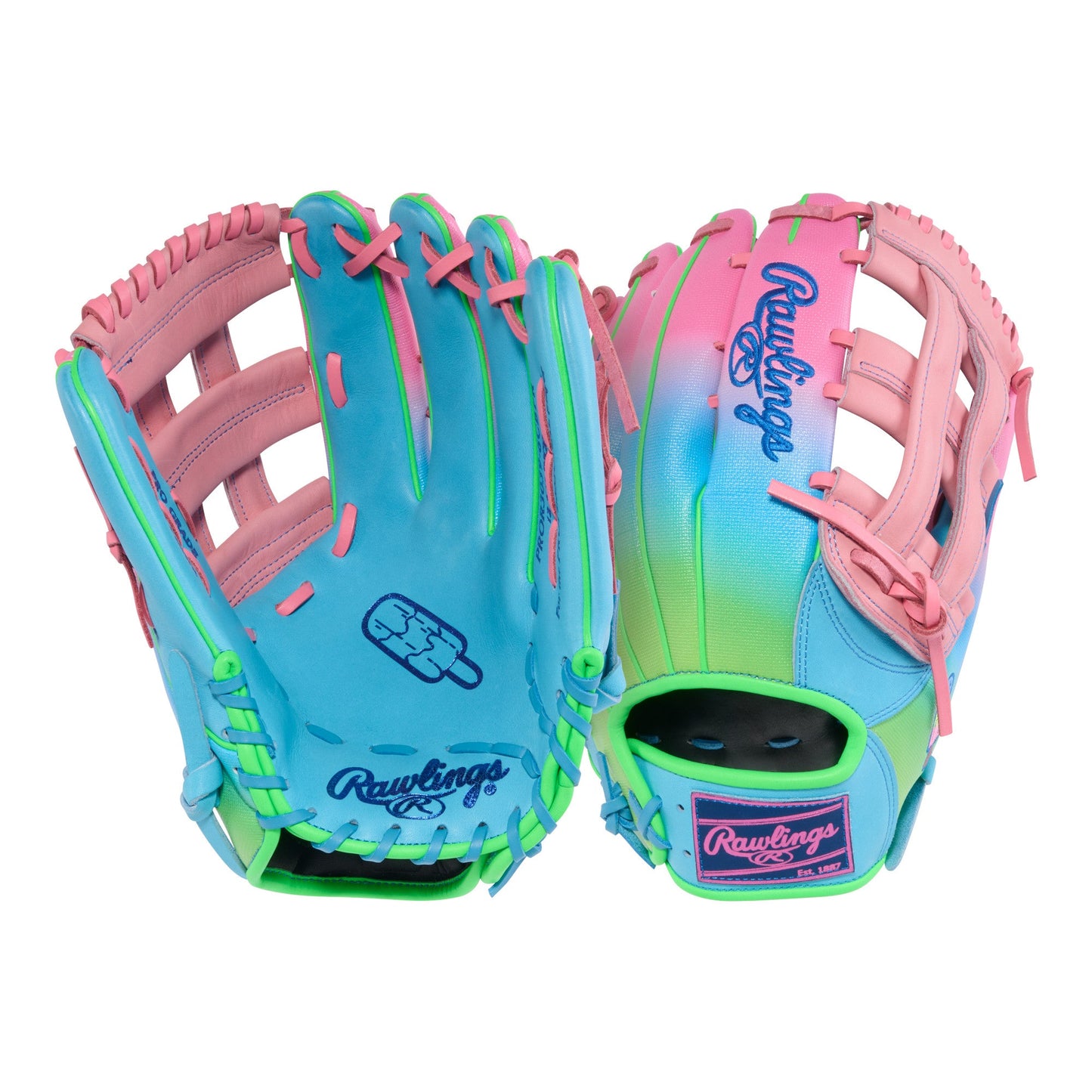 Rawlings PROR3039-6CBPR Popsicle Heart of the Hide 12.75" Baseball Glove