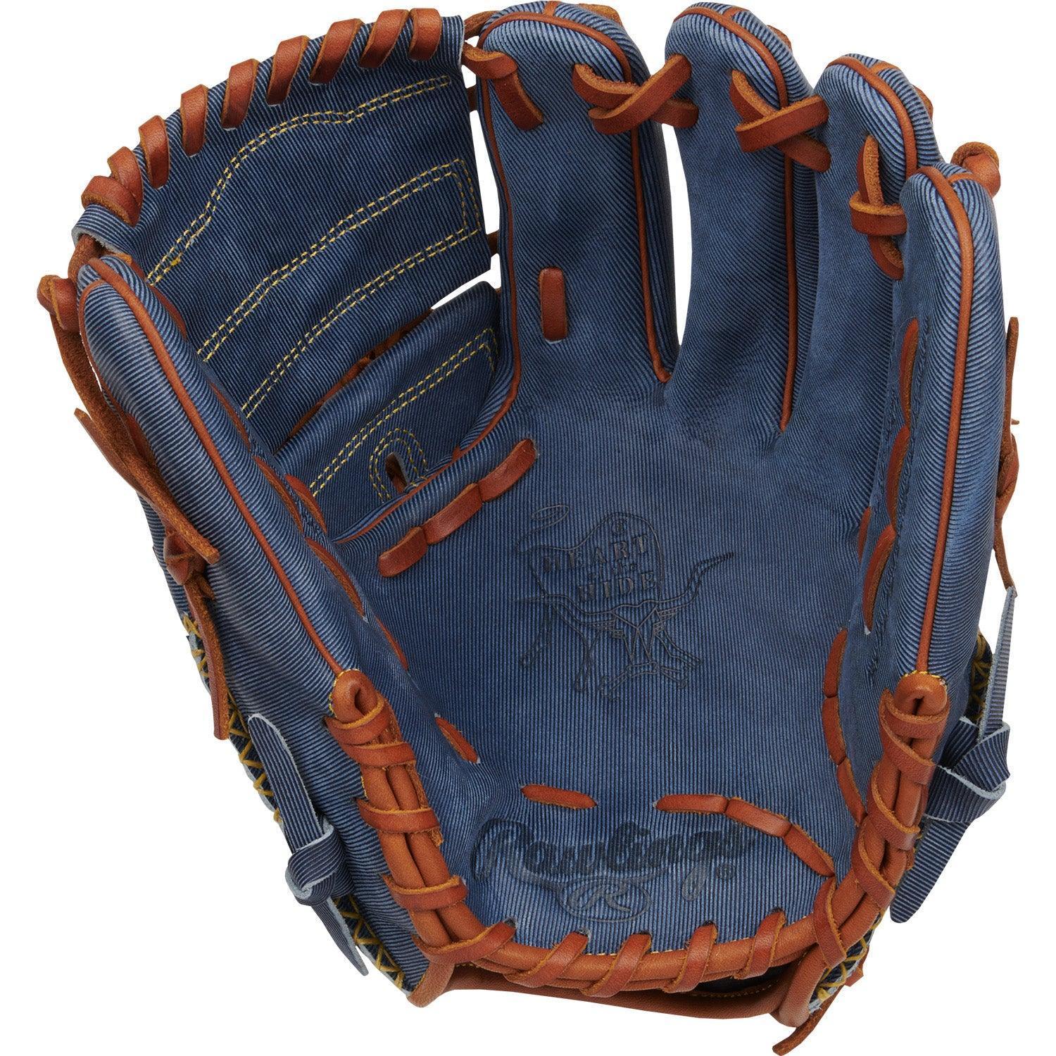 Rawlings Heart of the Hide Pro Label Denim Edition 11.75" Baseball Fielding Glove - PRO205W-9D