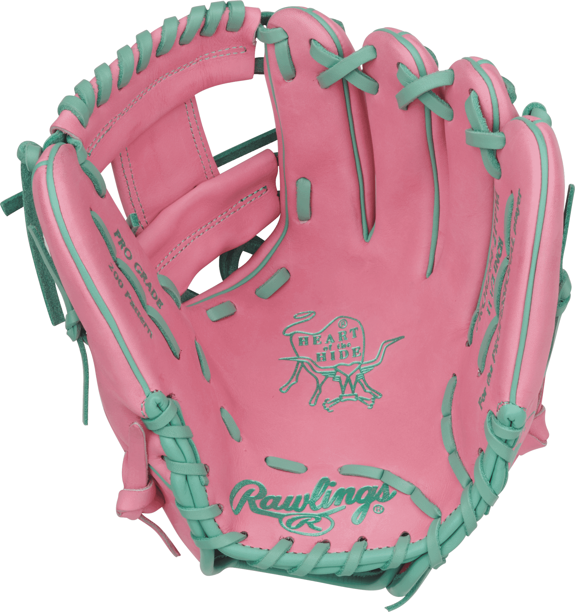 Rawlings Heart of the Hide Vibrant Series 11.5" Baseball Fielding Glove - PROR204-2PPM