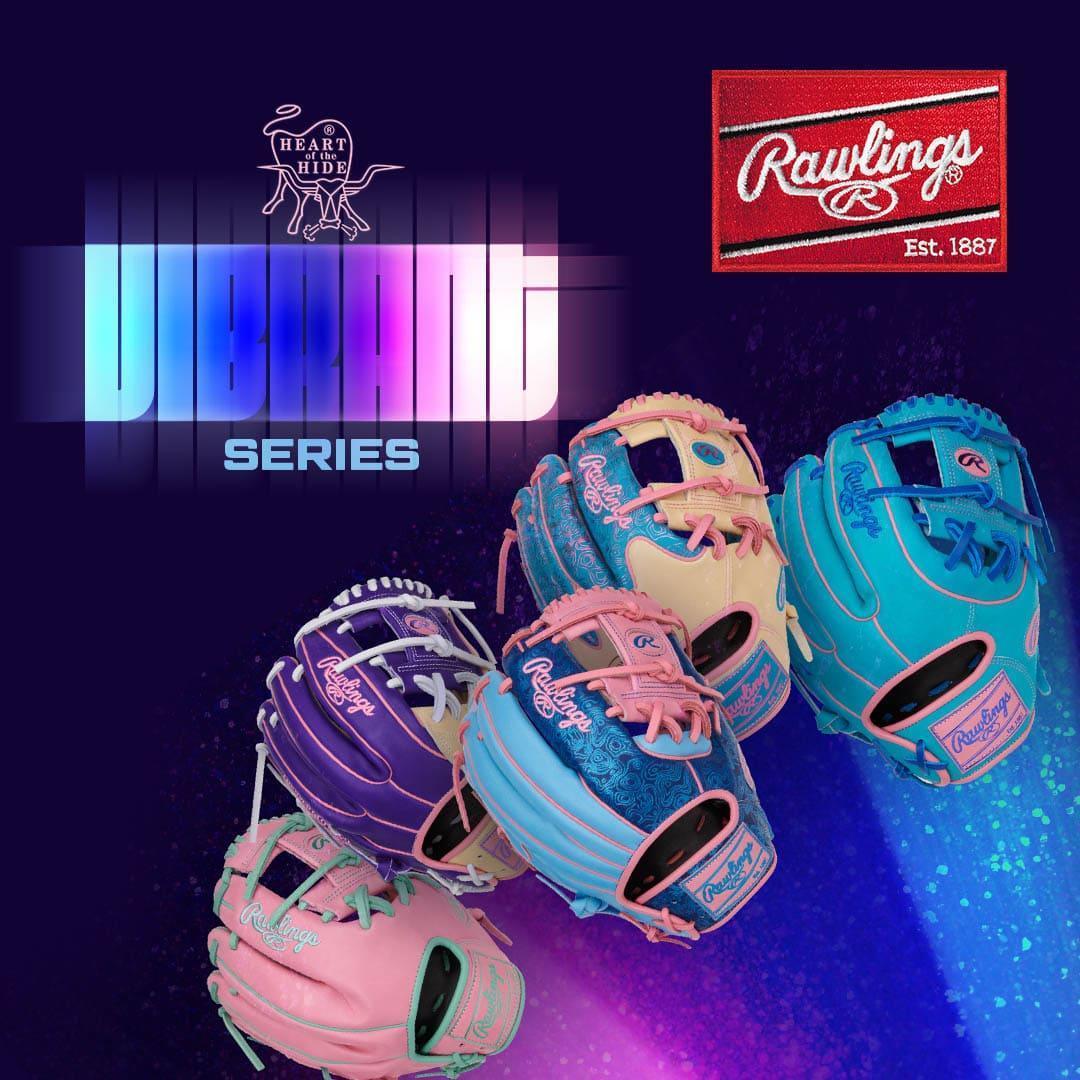 Rawlings Heart of the Hide Vibrant Series 11.5" Baseball Fielding Glove - PROR204-2PPM
