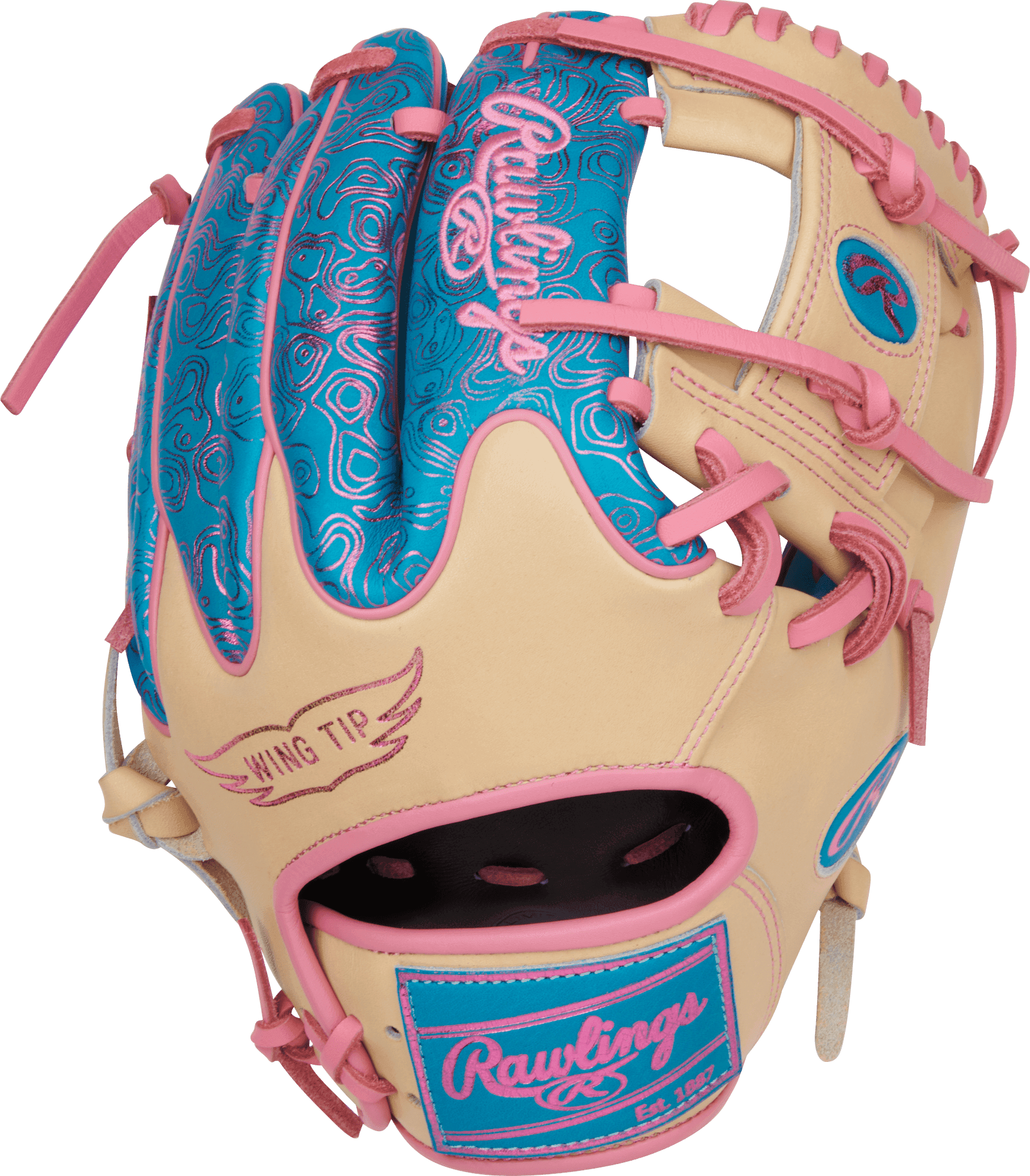 Rawlings Heart of the Hide Vibrant Series 11.5" Baseball Fielding Glove - PROR204W-2TEC