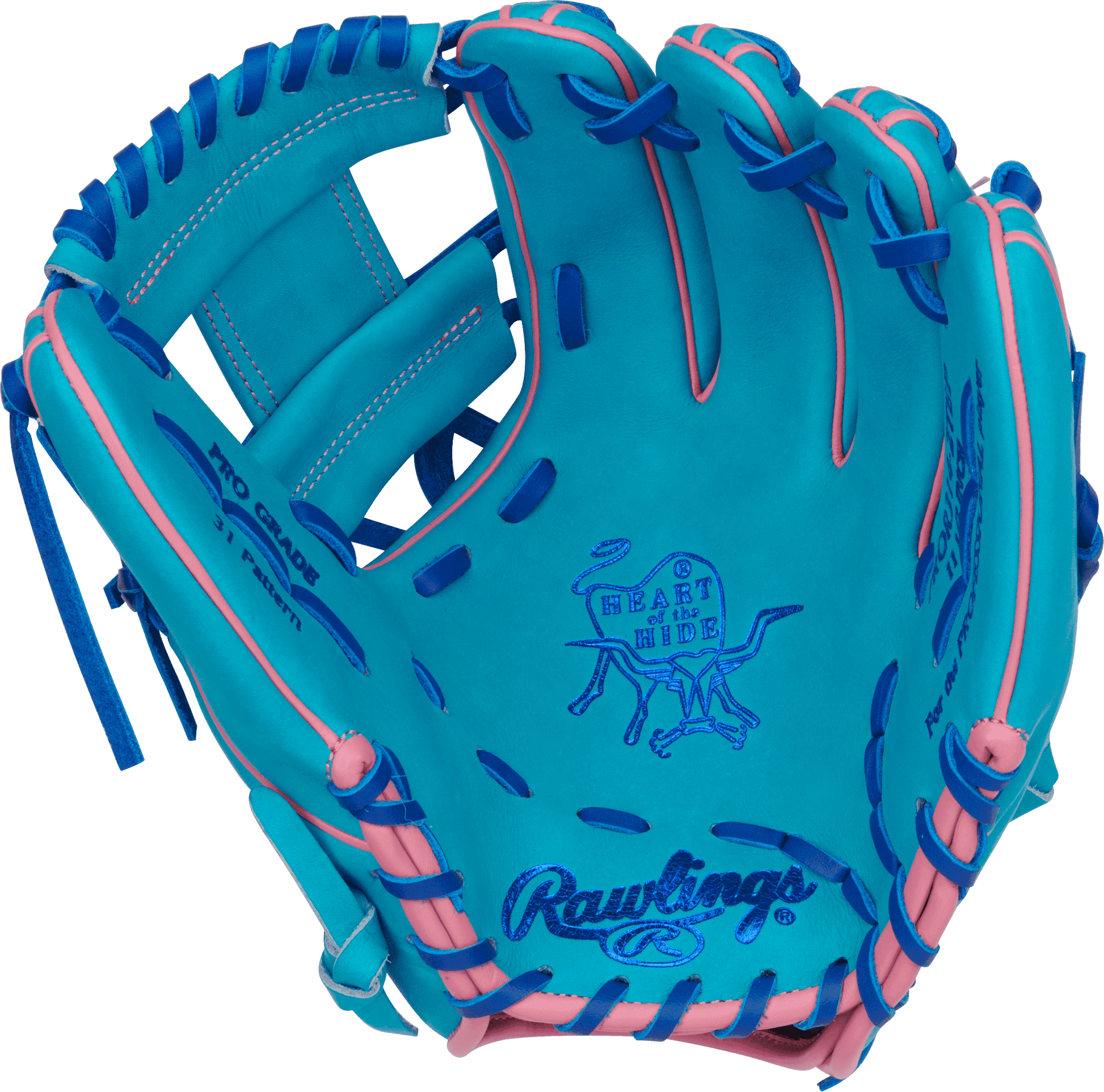 Rawlings Heart of the Hide Vibrant Series 11.5" Baseball Fielding Glove - PROR314-2TEP