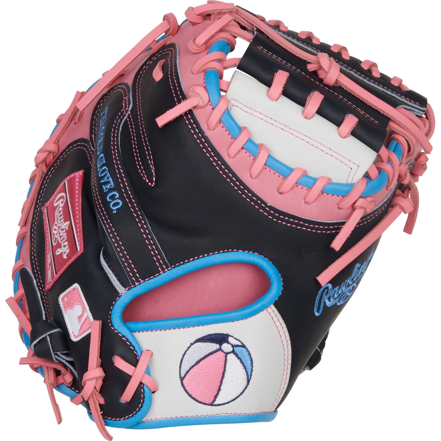 PRORCM33-23WN Summertime Fun Collection Heart of the Hide Exclusive 33" Catcher's Baseball Glove