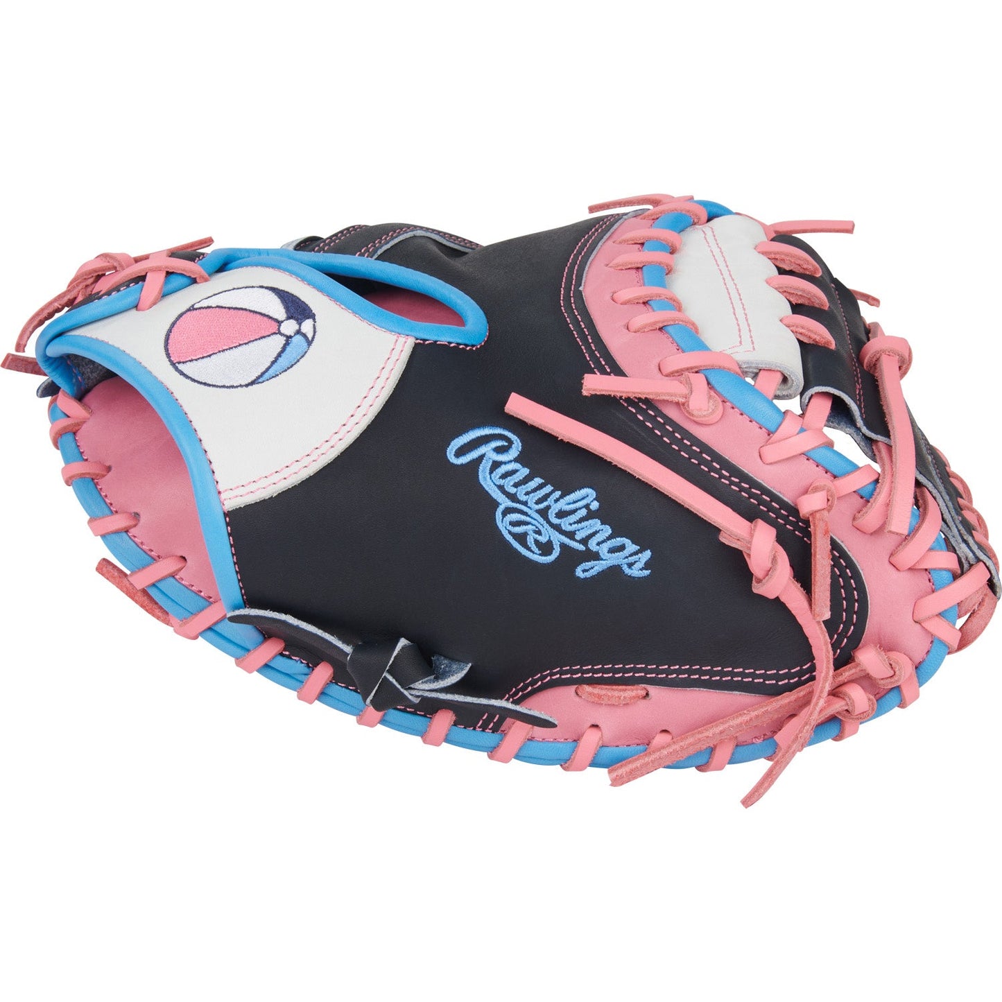 PRORCM33-23WN Summertime Fun Collection Heart of the Hide Exclusive 33" Catcher's Baseball Glove