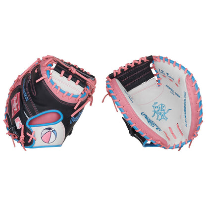 PRORCM33-23WN Summertime Fun Collection Heart of the Hide Exclusive 33" Catcher's Baseball Glove