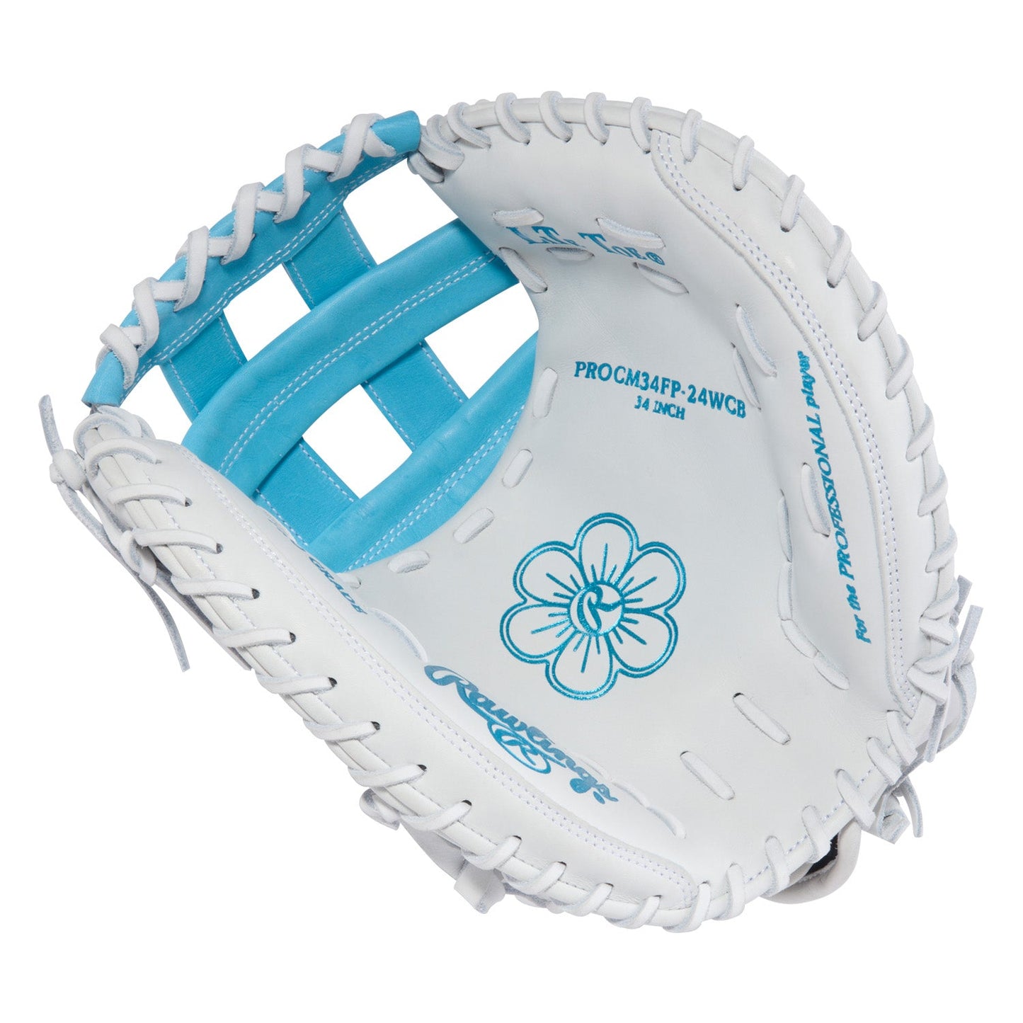 Rawlings PROCM34FP-24WCB Women's College World Series Heart of the Hide 34" Catcher's Fastpitch Glove
