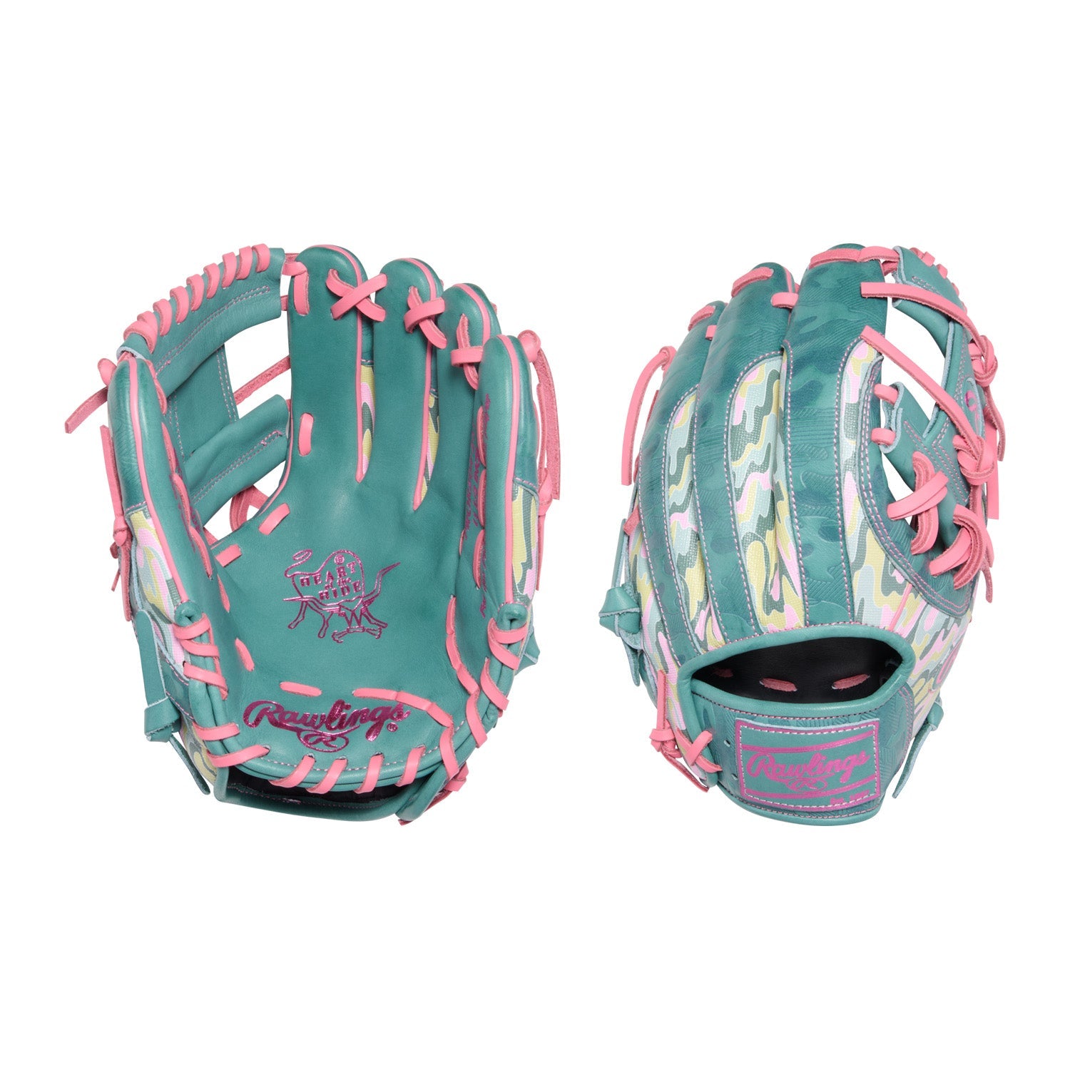 Rawlings PROR204-2SP Color Sync 10.0 Heart of the Hide 11.5" Baseball Glove