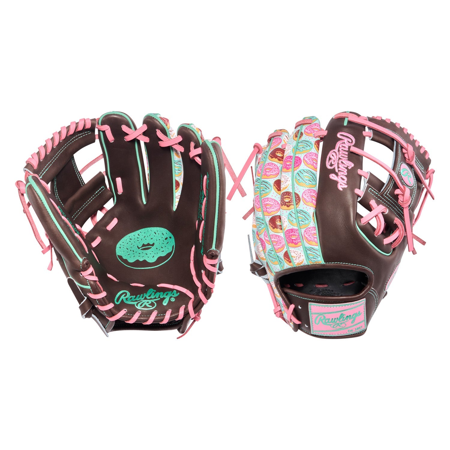 Rawlings PROR2174-2CH Donut Food Collection Heart of the Hide 11.5" Baseball Glove