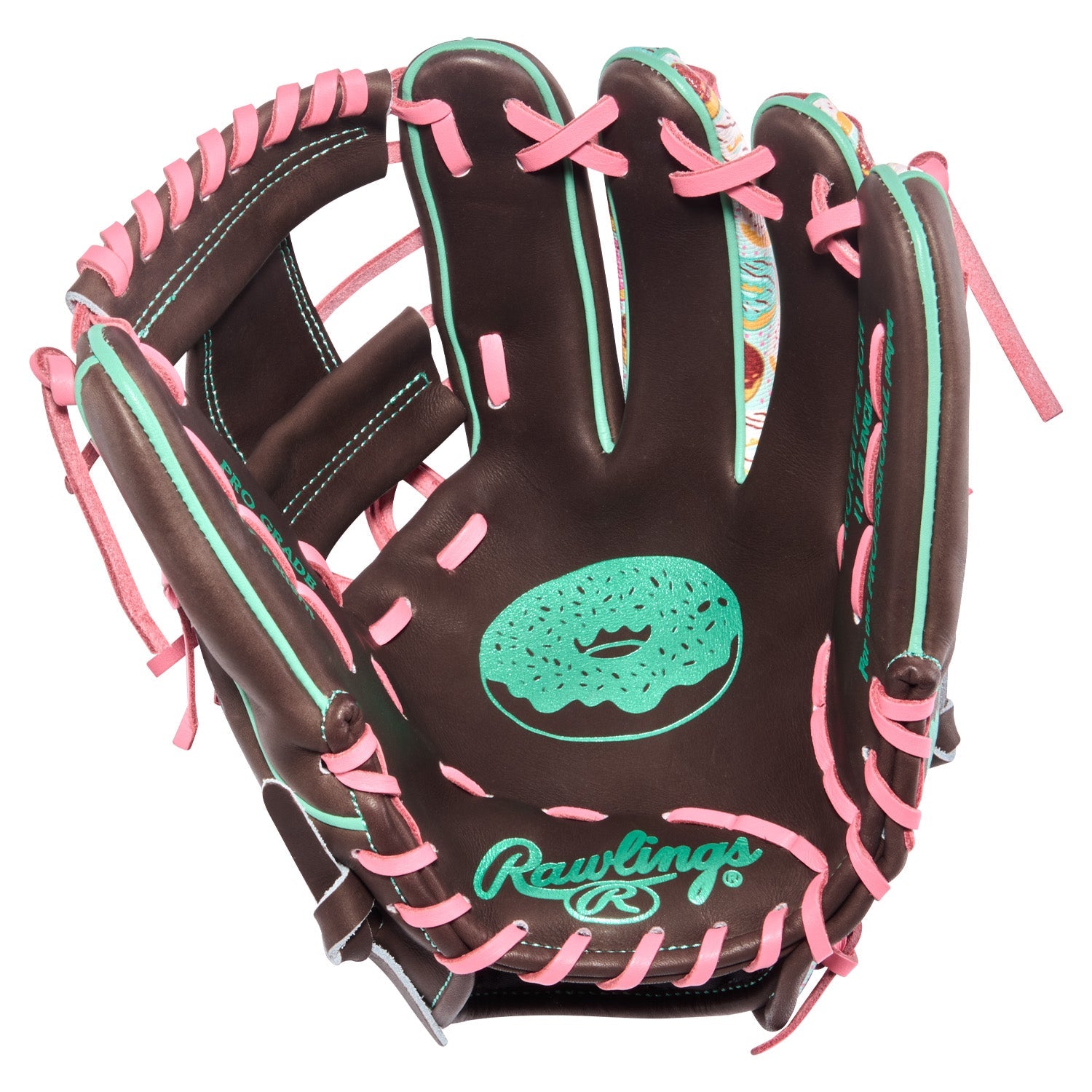 Rawlings PROR2174-2CH Donut Food Collection Heart of the Hide 11.5" Baseball Glove