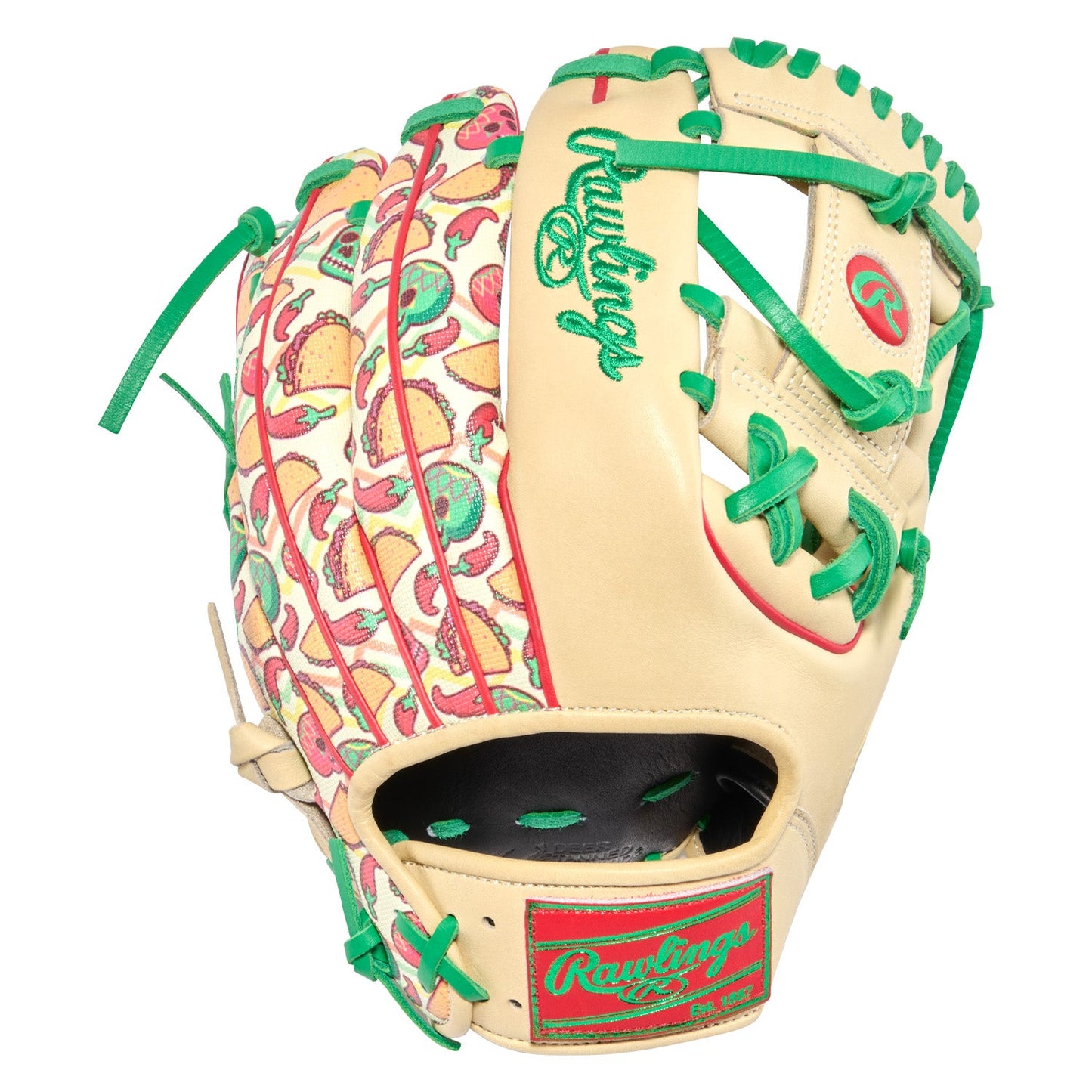 Rawlings PROR2174-2CKG Taco Food Collection Heart of the Hide 11.5" Baseball Glove