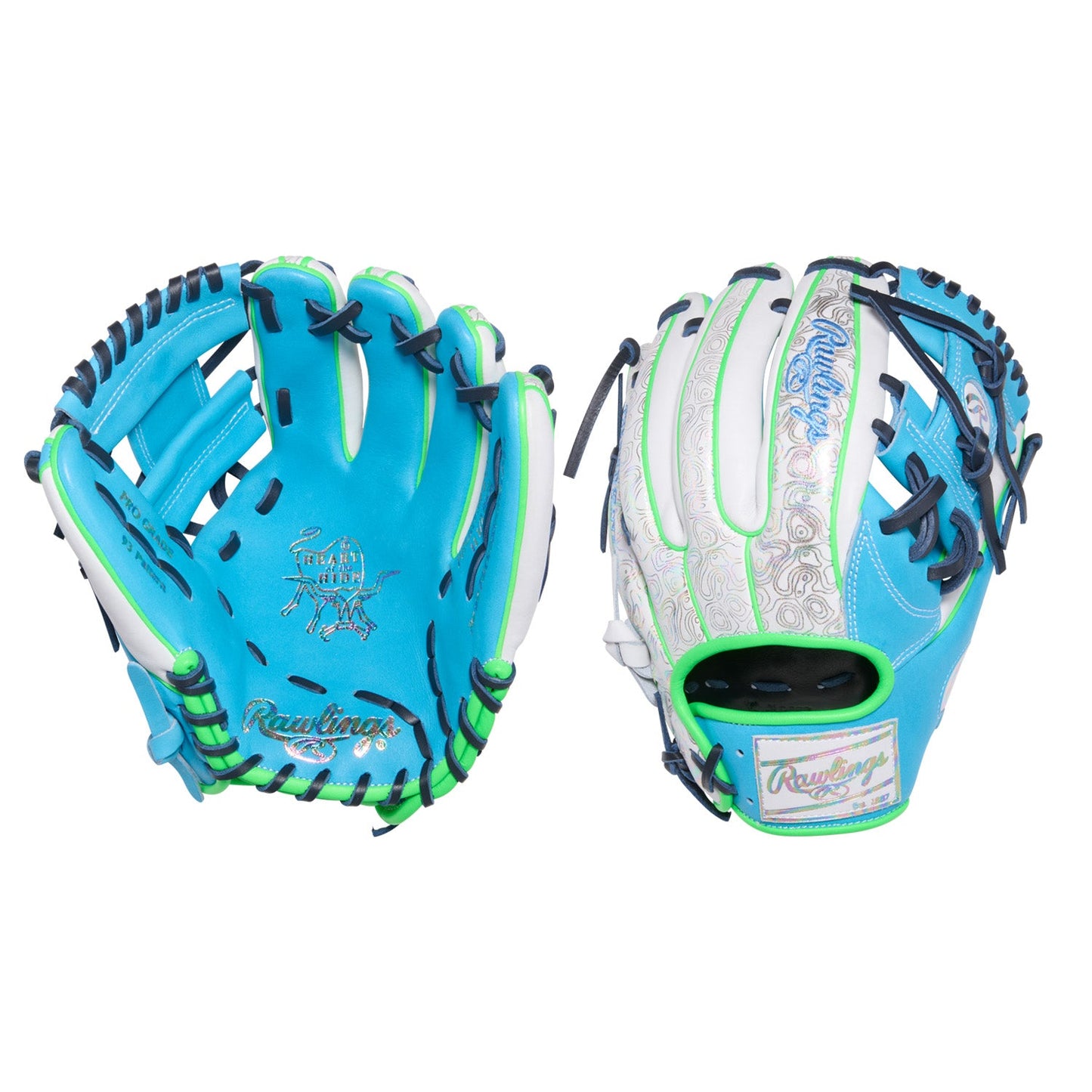 Rawlings PROR934-2CBW Color Sync 10.0 Heart of the Hide 11.5" Baseball Glove