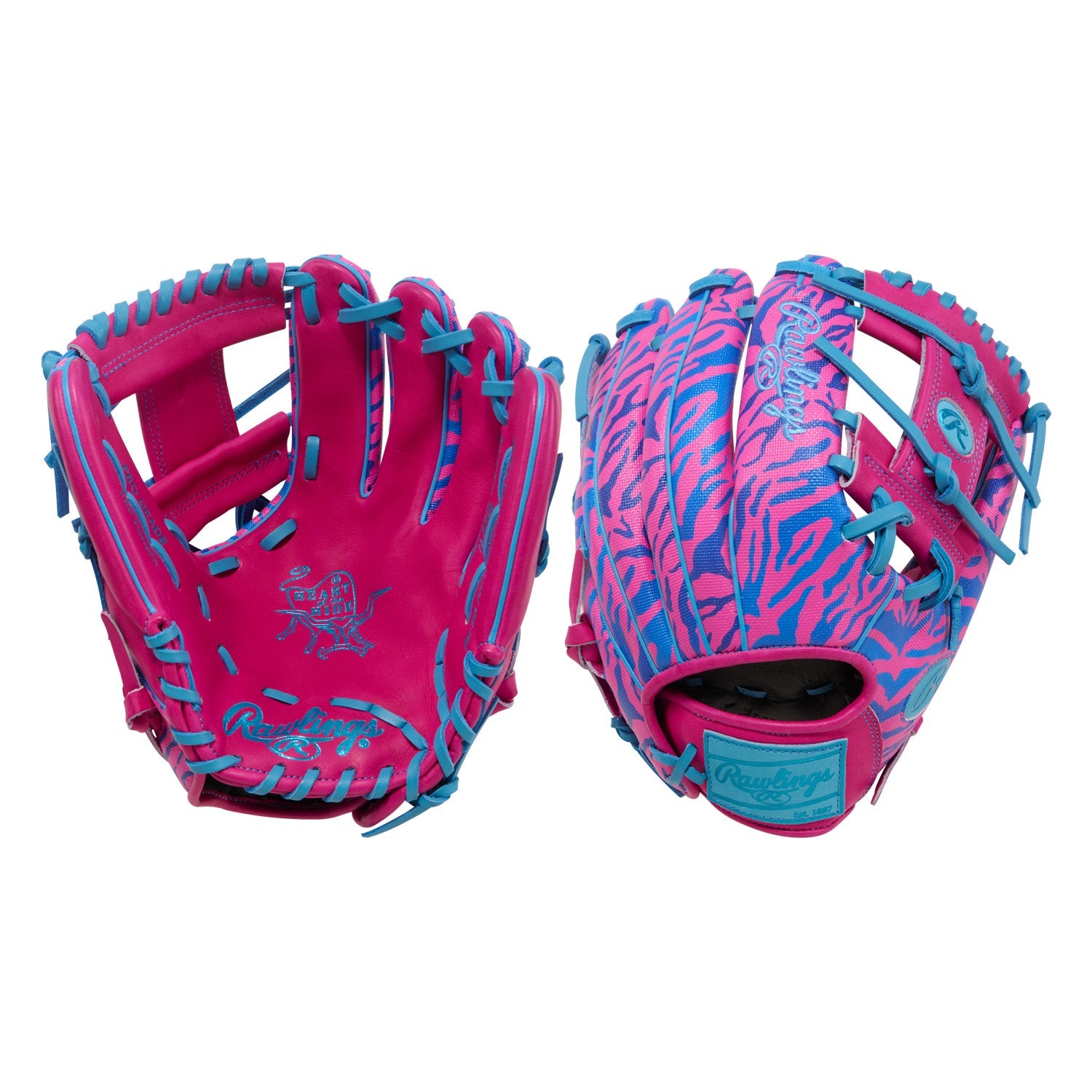 Rawlings PROR206SB-2BECB Spring Break '26 Heart of the Hide 12" Baseball Glove
